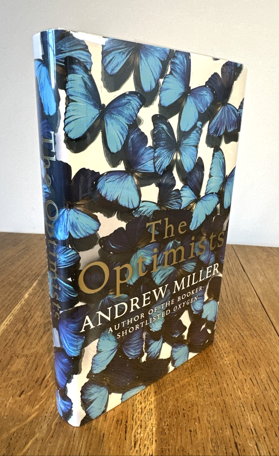 The Optimists by Andrew Miller SIGNED 2005 UK 1st/1st HB Sceptre