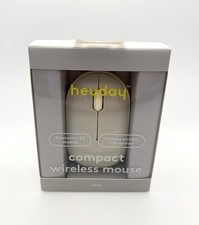 NEW Compact Wireless Mouse, Bluetooth 5.1 Enabled; Soft Grey - Heyday