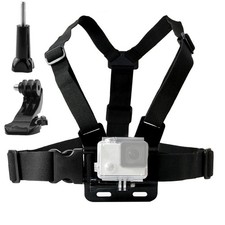 Action Camera Chest Harness Mount Strap Adjustable Body Holder