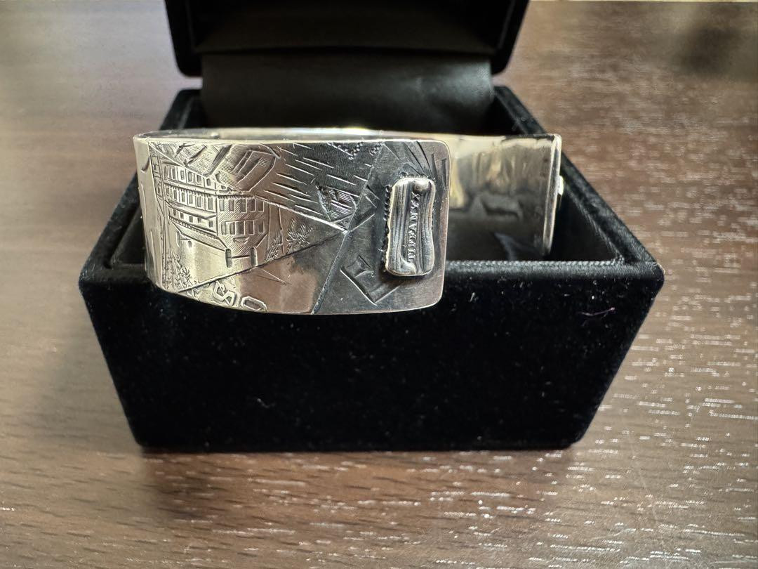 BLIND MAN TOGS NEXUSVII Silver Bangle Vintage Tiffany Co BLIND MAN TOGS NEXUSVII Silver Bangle Vintage Tiffany Co