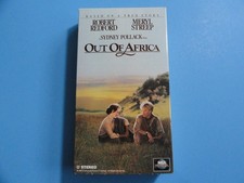 OUT OF AFRICA 1985 (VHS) 1992 - ROBERT REDFORD, MERYL STREEP