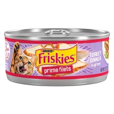 Purina Friskies Turkey Dinner in Gravy - 24 Pack 5.5 oz Cans