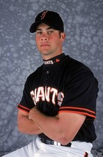 Ryan Vogelsong San Francisco Giants poses for a studio portrait at- Old Photo
