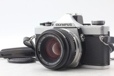 MINT Olympus OM-1 SLR 35mm Film Camera Zuiko Auto-S 50mm f1.8 Lens From JAPAN