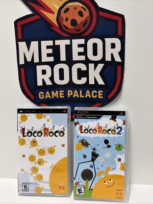 Loco Roco + Loco Roco 2 Game Discs Only ( PlayStation PSP ) Clean Disc Tested