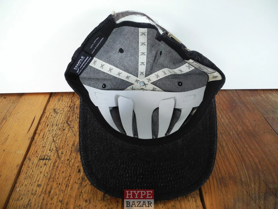 FOURSTAR CLOTHING ARCHED APPLIQUE STRAPBACK CAP NEW BLACK 4-STAR CLOTHING - Image 4 of 4