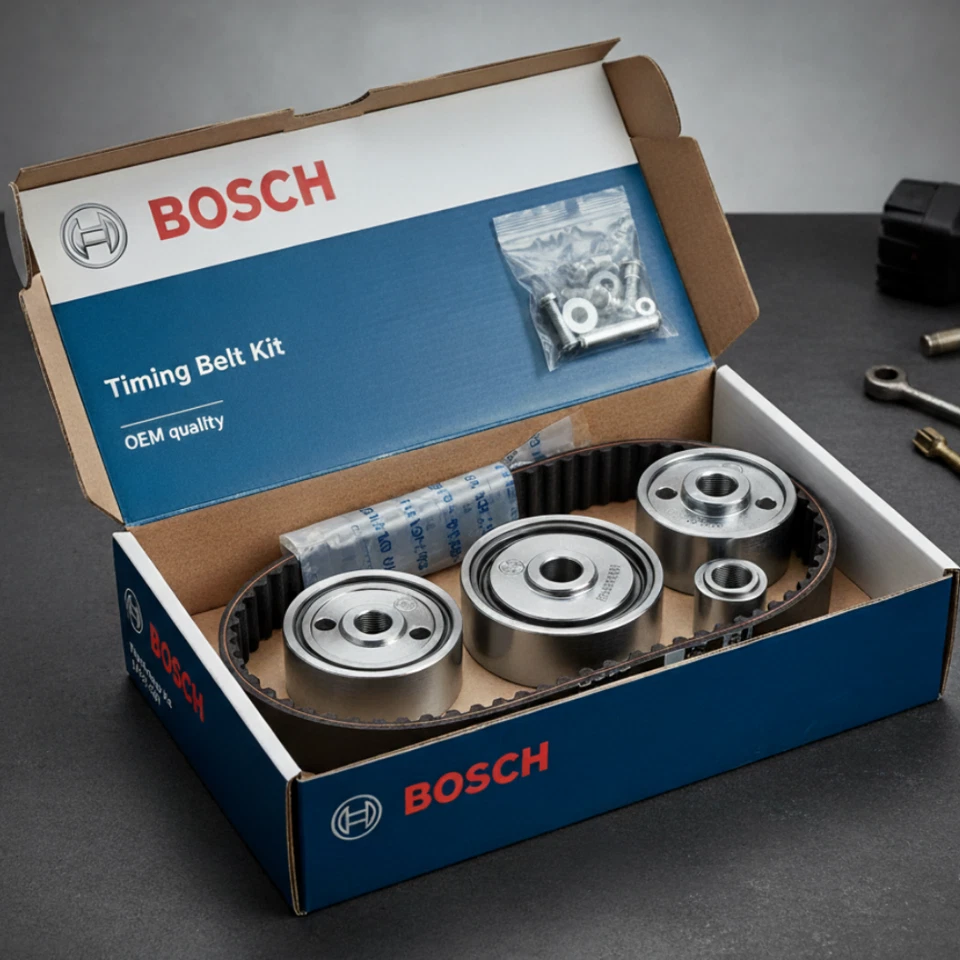 BOSCH Timing Belt Kit for Hyundai Santa Fe 2.0 CRDi Diesel 2001-2006 Foto 3 de 4