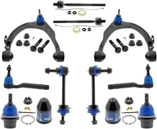 Front Control Arms W/ Ball Joints Tie Rods & Links For F-150 Raptor 2017-2020