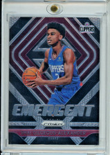 2018-19 Panini Prizm Shai Gilgeous-Alexander Emergent Rookie RC #11 Clippers