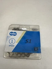 KMC S1 1/8" Single-Speed Chain 112L Brown fits BMX Cruiser Fixed Bike Z410