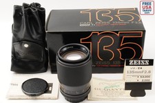 MINT Box Contax Carl Zeiss Sonnar T 135mm f/2.8 Lens AEJ C/Y From JAPAN 205