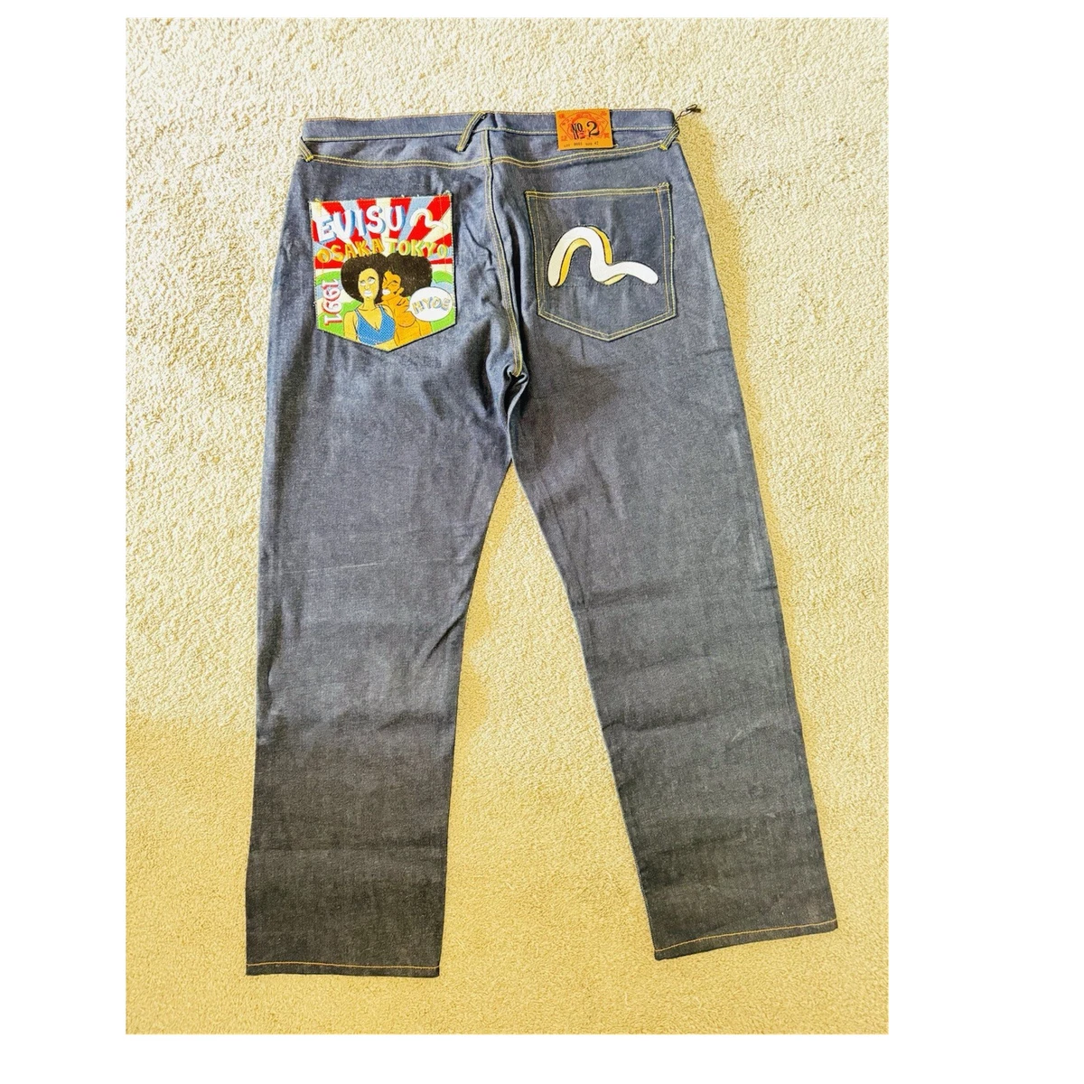 EVISU Regular 42 Size Jeans for Men for sale | eBay
