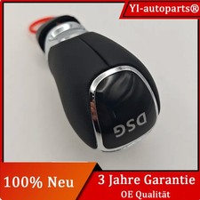 LEDER SCHALTKNAUF SCHALTKNOPF SCHALTHEBEL DSG FÜR Skoda Fabia III NJ3 1.0 TSI