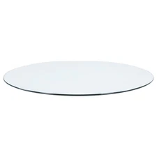 Coaster Home Furnishings - Glass Round Dining Table Top - Contemporary Style,...