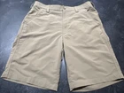 Under Armour Men’s Golf Beige Khaki Shorts Sz 32 Heatgear Loose Fit
