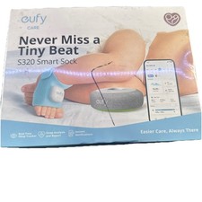 eufy Security Baby Smart Sock Baby Monitor with 2.4 GHz Wi-Fi, Track Sleep