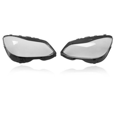 LH+RH Headlight Lamp Lens Cover Shell For Mercedes-benz E Class W212 2014-2015