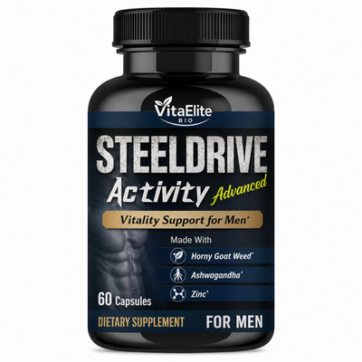 VitaElite BIO STEELDRIVE advanced formula for male to support energy and stamina
