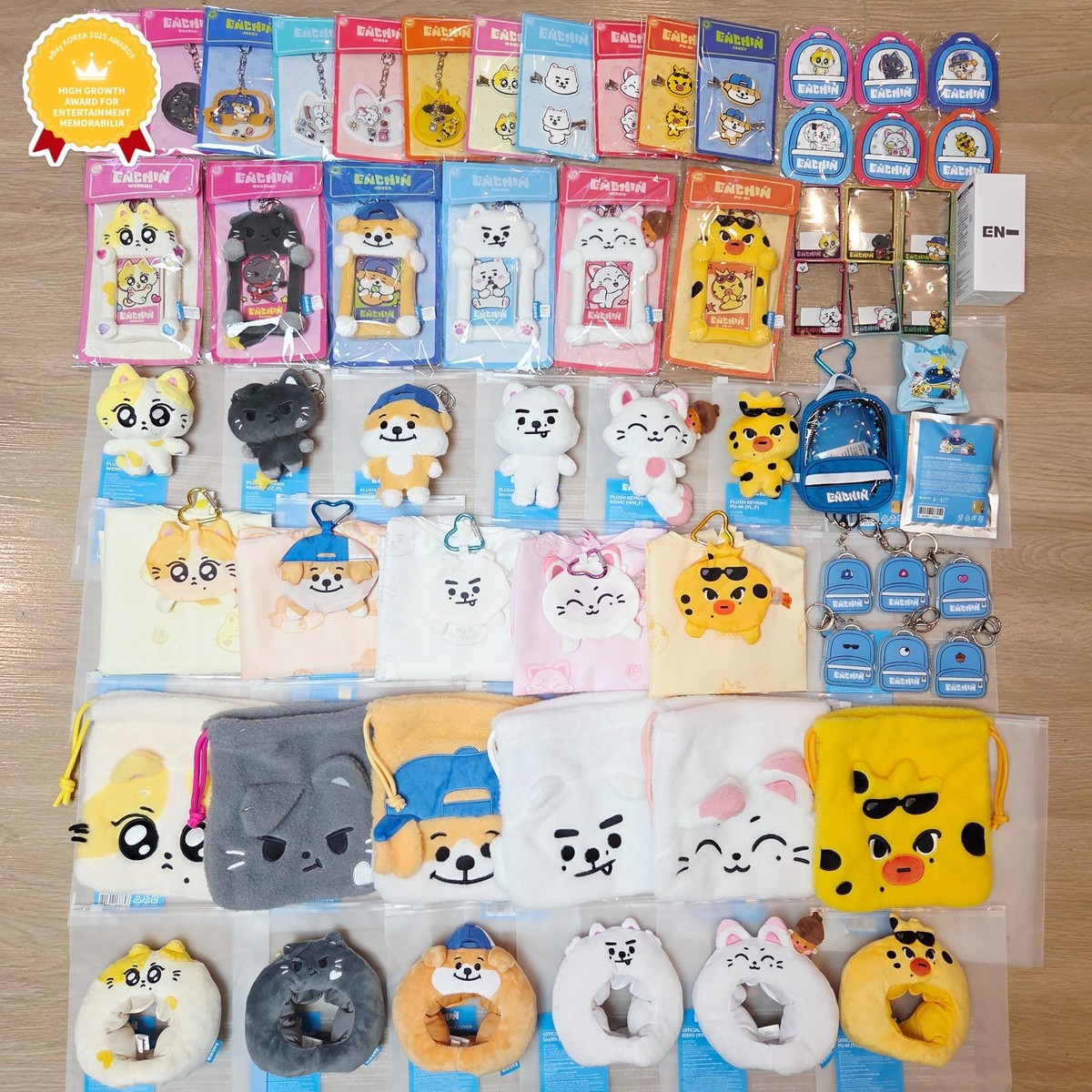 OFFLINE] ENHYPEN ENCHIN Official Character POP-UP OFFICIAL MERCH +