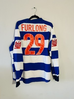 FURLONG 29 QPR Football Shirt Home Men s M LCS 2004/05 Long sleeves