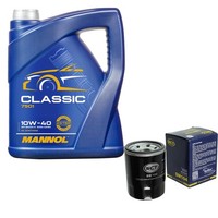 Inspektionspaket 5L Mannol 10W-40 FüR Mitsubishi Mirage/Space Star SchräGheck