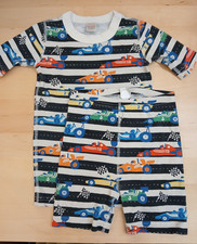 Hanna Andresson Summer Pajamas Race Cars Size 10