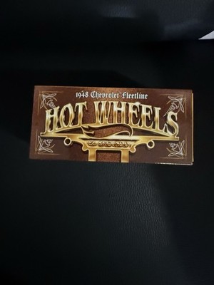Hot Wheels 1948 Chevrolet Fleetline Diecast Car Gold Brown w/ Box In Hand