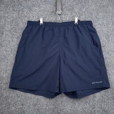 Columbia PFG Swim Trunks Fishing Shorts Mens XL Blue Omni-Shade Pull On