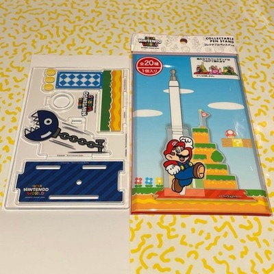 USJ Nintendo World Acrylic Pen Stand Wanwan  Opened, Used, Can
