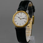 SWISS SEIKO 2320-0400 Vintage  Women's Watch  25mm New Battery New Leather Band