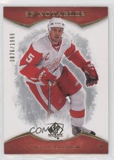 2007-08 SP Authentic SP Notables 876/1999 Nicklas Lidstrom #142 HOF 0o5