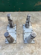 Vintage Industrial Steel Workshop Legs