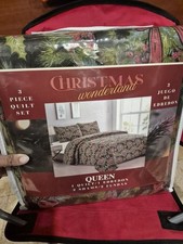 Christmas Queen Size Quilt Set