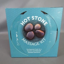 Hot Stone Massage Kit Essential Tools Peaceful Balanced Massage Experience