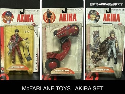3er Set AKIRA Figur McFARLANE TOYS Kaneda Kaneda's Bike Tetsuo Sealed J11897