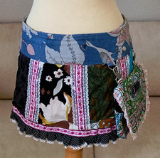 ZAND Amsterdam Schärpe Hüftgürtel Cacheur Schal Gürtel One Size mit Geld Tasche