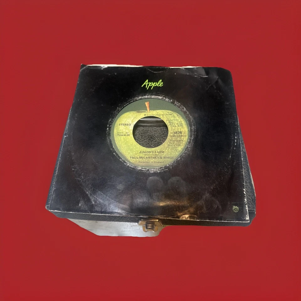Paul McCartney & Wings Junior’s Farm 45 Apple 1875 WLY Capitol Mastered M- - Image 3 of 3