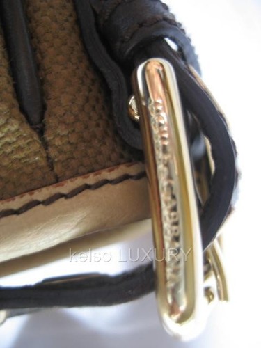 $1100 NUEVO Bolso de Hombro de Lona Dolce & Gabbana D&G con Logotipo Grande Marrón - Imagen 7 de 12