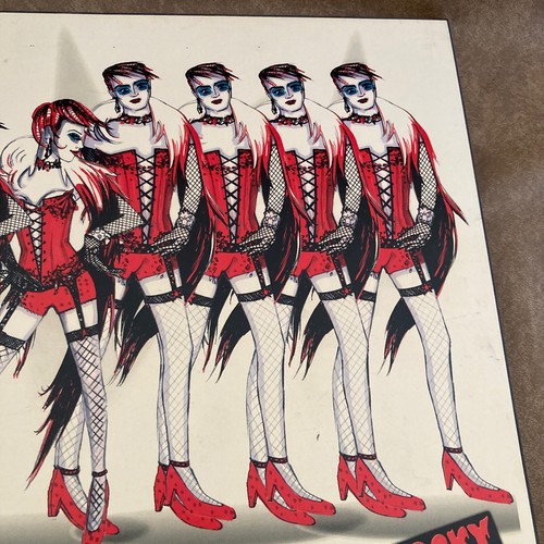 ROCKY HORROR THEATRE SHOW 'PHANTOMS ROSE TINT MY WORLD' MOUNTED PROGRAM POSTER - Picture 5 of 7
