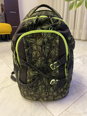 satch schulrucksack jungen Modell Bermuda Green