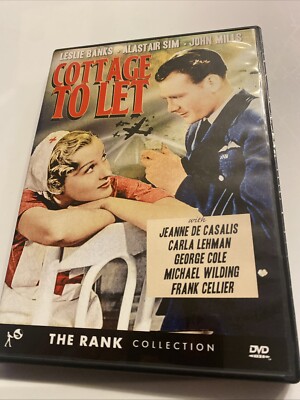 Cottage to Let (DVD) Leslie Banks Alastair Sim John Mills￼