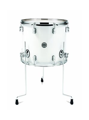 Pacific Drums PDCM1618TTPW 16 x 18 Inches Floor Tom with Chrome Hardware - Pe...