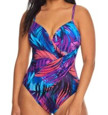 Miraclesuit Women's Swimwsuit Size 8 Caliente Tropica Bonita One Piece