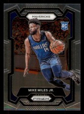 Mike Miles Jr. 2023-24 Panini Prizm #295 RC Dallas Mavericks