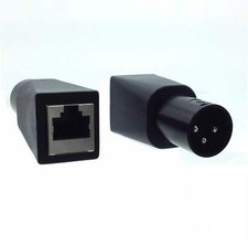 AMERICAN RECORDER DMX 3 Pin XLR Male to RJ45 Female Adapter
