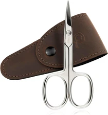 - Straight Nail Scissors Made in Germany Solingen Incl. Case for Precise Cutting