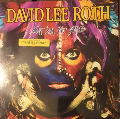 David Lee Roth: Eat 'Em and Smile Vinyl Album Record Album LP 1986 **SEALED**