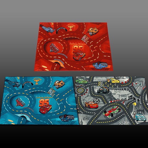 Kinder Teppich Spielteppich Kinderteppich Disney Star Wars Spielmatte 95x133 cm - Bild 5 von 25