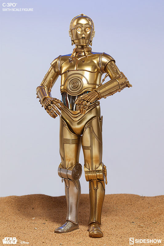 NEW SIDESHOW 2171 STAR WARS Episode IV A New Hope C-3PO 1:6 Scale