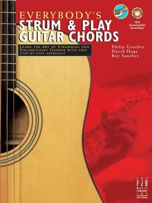 Everybody's Strum & Play Guitar Chords Book FREE SHIPPING